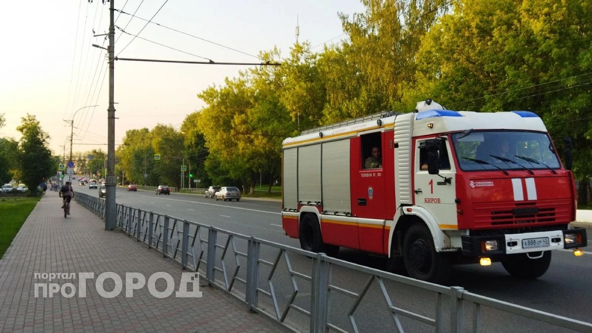 В Кировской области за сутки девять раз понадобилась помощь спасателей МЧС