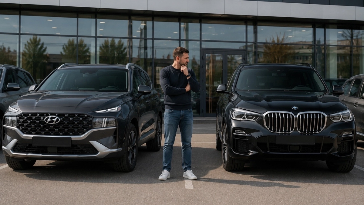 Избавился от BMW X5 - взял Hyundai Santa Fe за 2,8 млн: теперь не понимаю, зачем платил за "премиум"