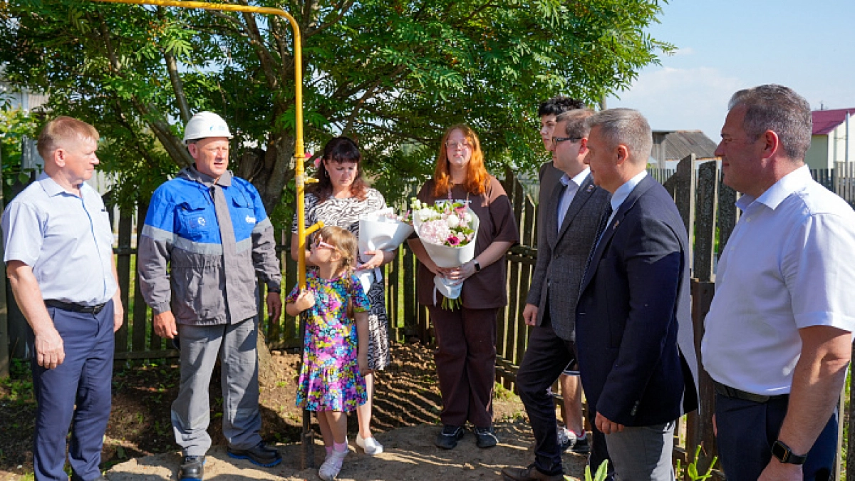 В Омутнинске дом многодетной семьи подсоединили к сетевому газу