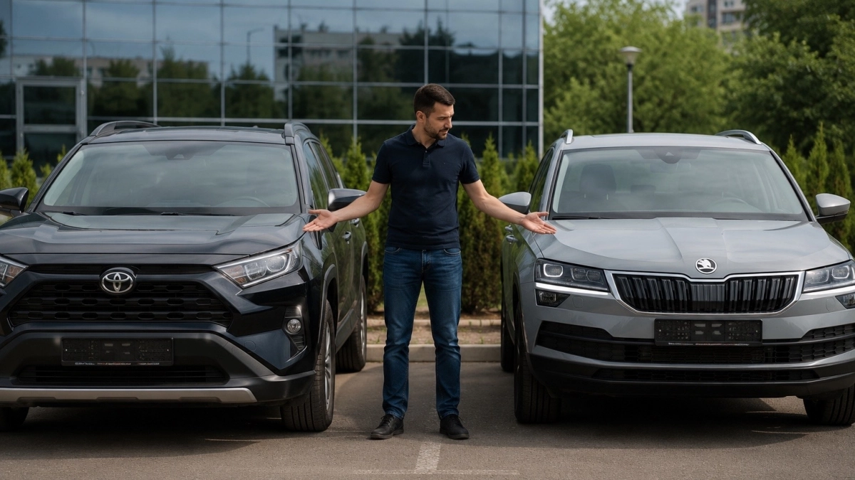 Пересел с Toyota RAV4 на новый Skoda Karoq после 5 лет — разница небо и земля