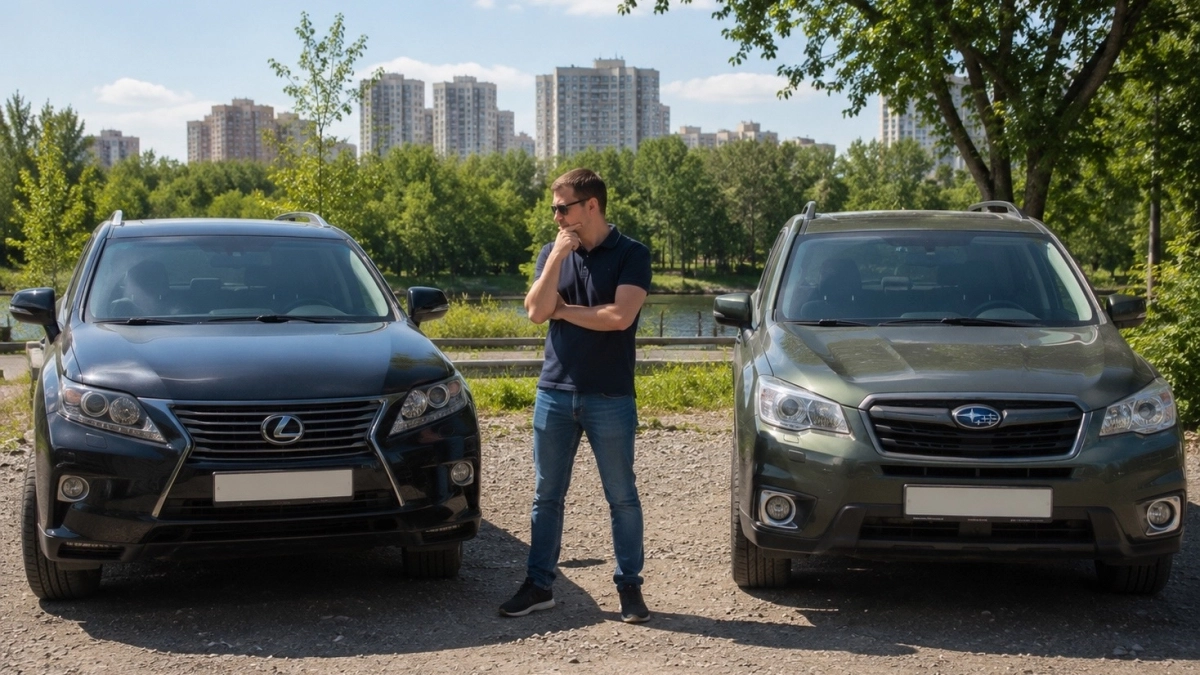 15-летний Lexus RX против нового Subaru Forester: владелец сравнил и сделал выбор — результат удивил