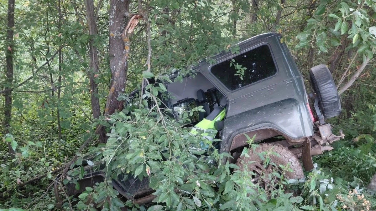 В Тужинском районе внедорожник вылетел в кювет, водителя не спасли