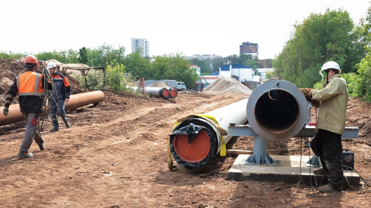 "Т Плюс" обновит наружные теплосети на улице Ломоносова в городе Кирове