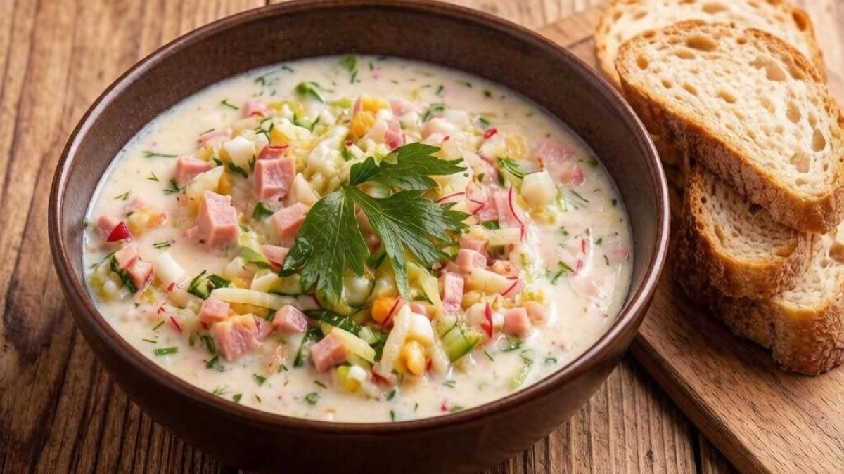 Раскрываю секреты своей окрошки на кефире: получается вкусно так, что миска пустеет за минуты