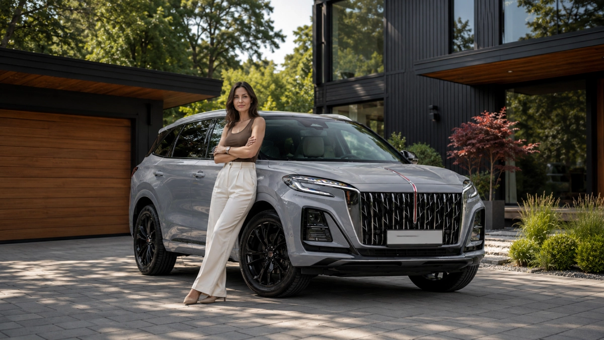 А он реально красивый! Hongqi HS3 глазами девушки: почему стереотипы о китайцах разбились за 8 месяцев