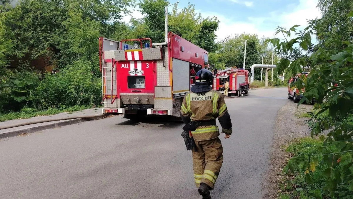 Поджог мог стать причиной пожара в Омутнинском районе