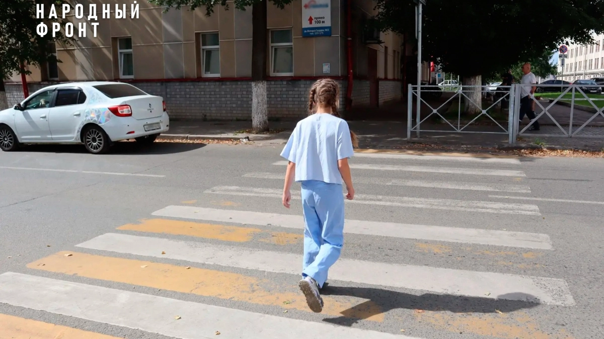 В Кирове активисты просят разобраться с опасным для детей пешеходным переходом