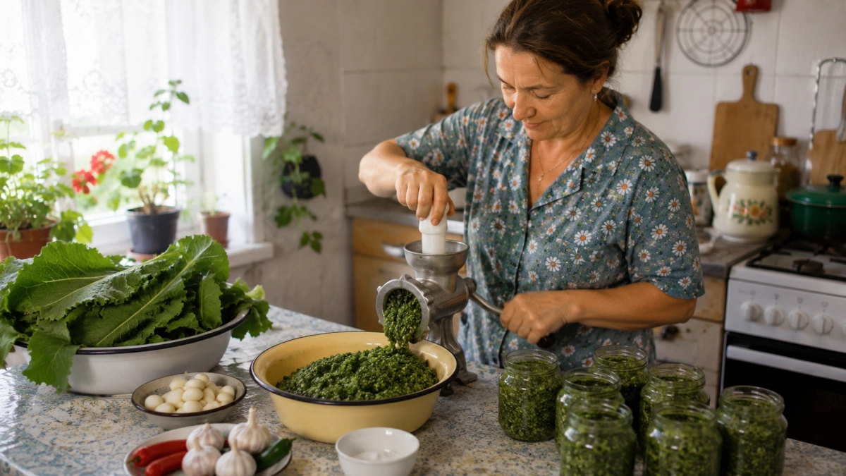 Листья хрена больше не сжигаю: собираю, кручу через мясорубку — зимой не нарадуюсь своей смекалке
