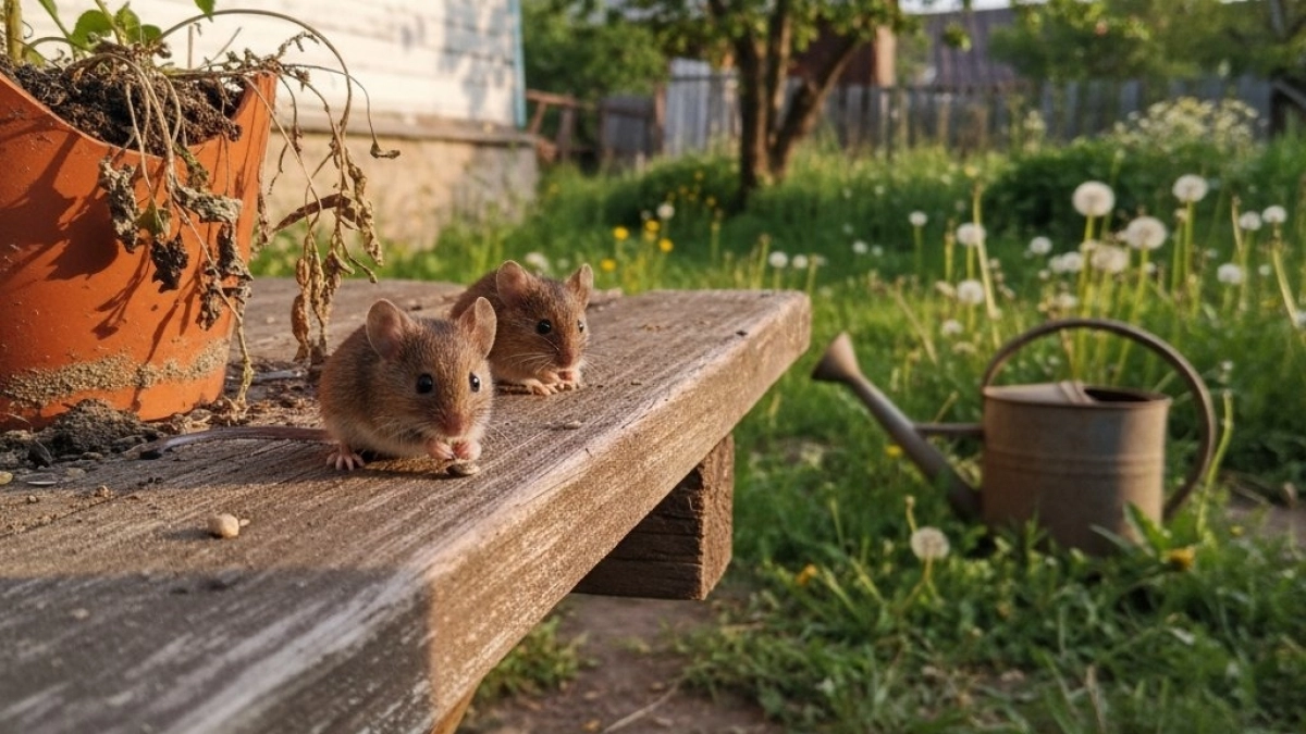 2 капли - и мыши дают деру с участка. Новый способ защитить дачу без яда