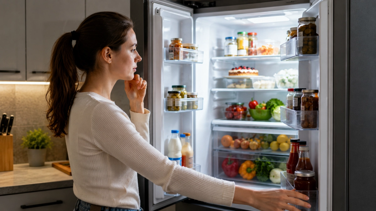 С приходом холодов переведите холодильник в «зимний» режим: иначе продукты начнут портиться