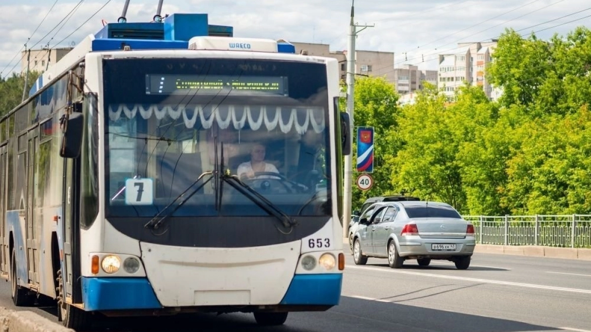В Кирове троллейбус №7 снова будет курсировать по полному маршруту с 1 сентября