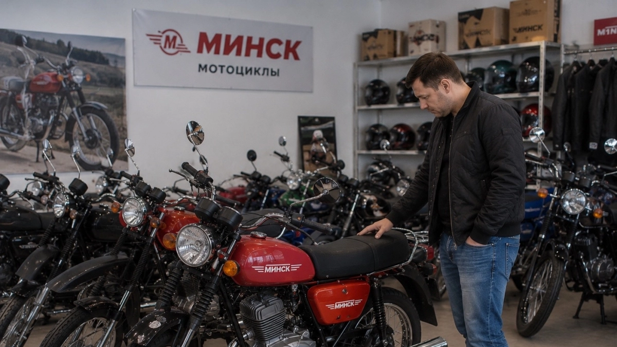 Посмотрел, во что превратился современный «Минск»: какие мотоциклы выпускают сегодня и сколько они стоят