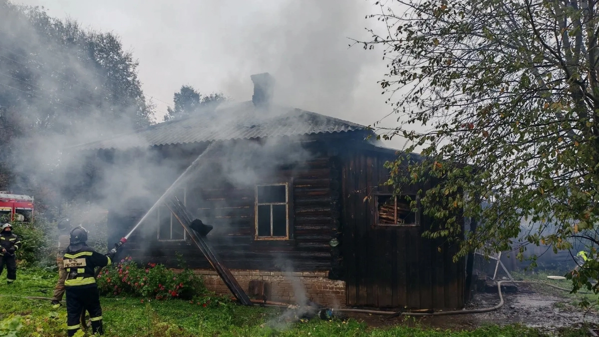 Один человек погиб при пожаре в местечке под Яранском