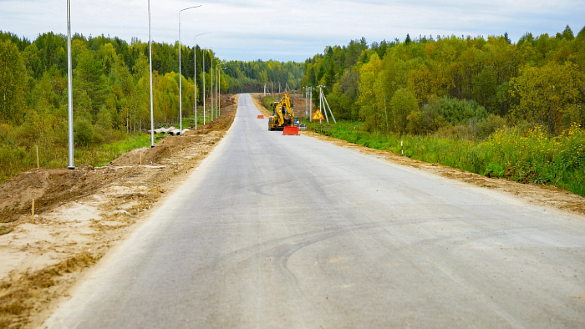 До Подосиновца впервые строят асфальтированную дорогу