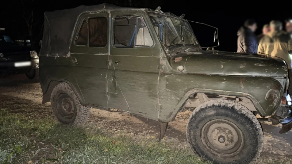 УАЗ без номеров и с тушей лося в салоне выследили в Советском районе