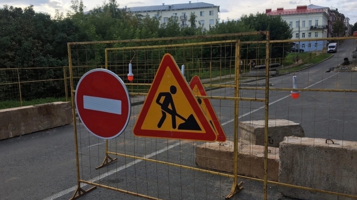 Ограничения из-за раскопок в центре Кирова продлили до 30 сентября