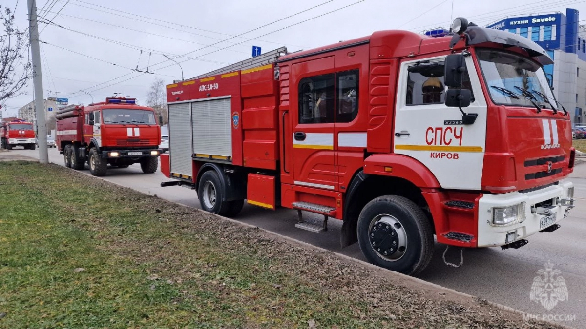 Кировчанка пострадала при мощном пожаре в квартире из-за неисправного телевизора