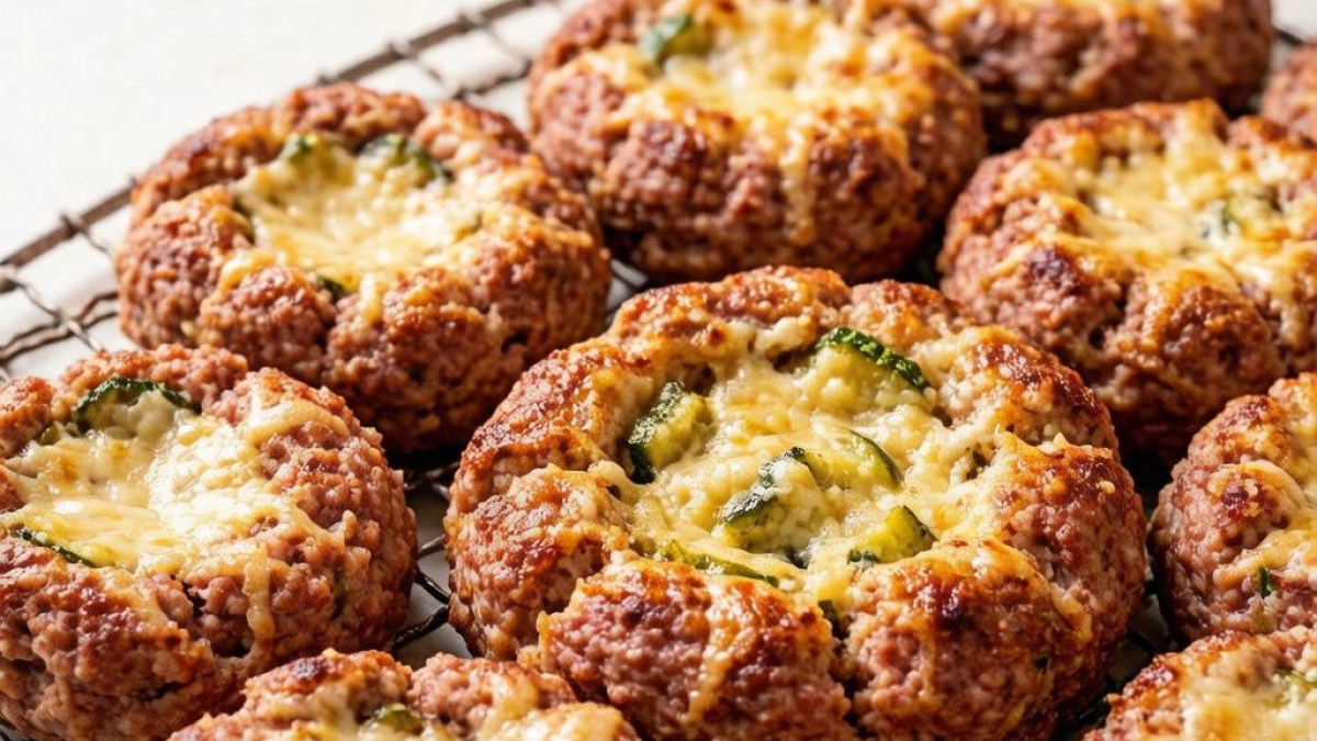 Вкуснее котлет: кабачковые стожки с фаршем и сыром, простой осенний рецепт. Запекаем в духовке, а не жарим на масле