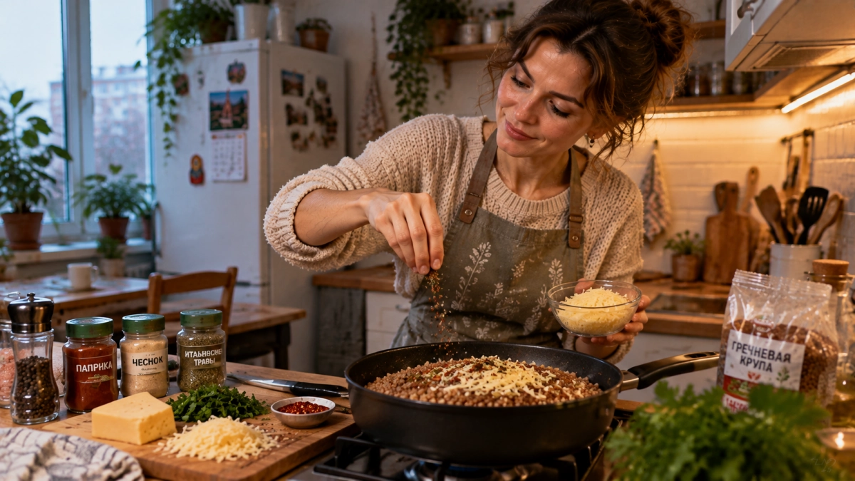 Попробуйте гречку "по-индийски" - и забудете, какая на вкус обычная гречка: делюсь рецептом