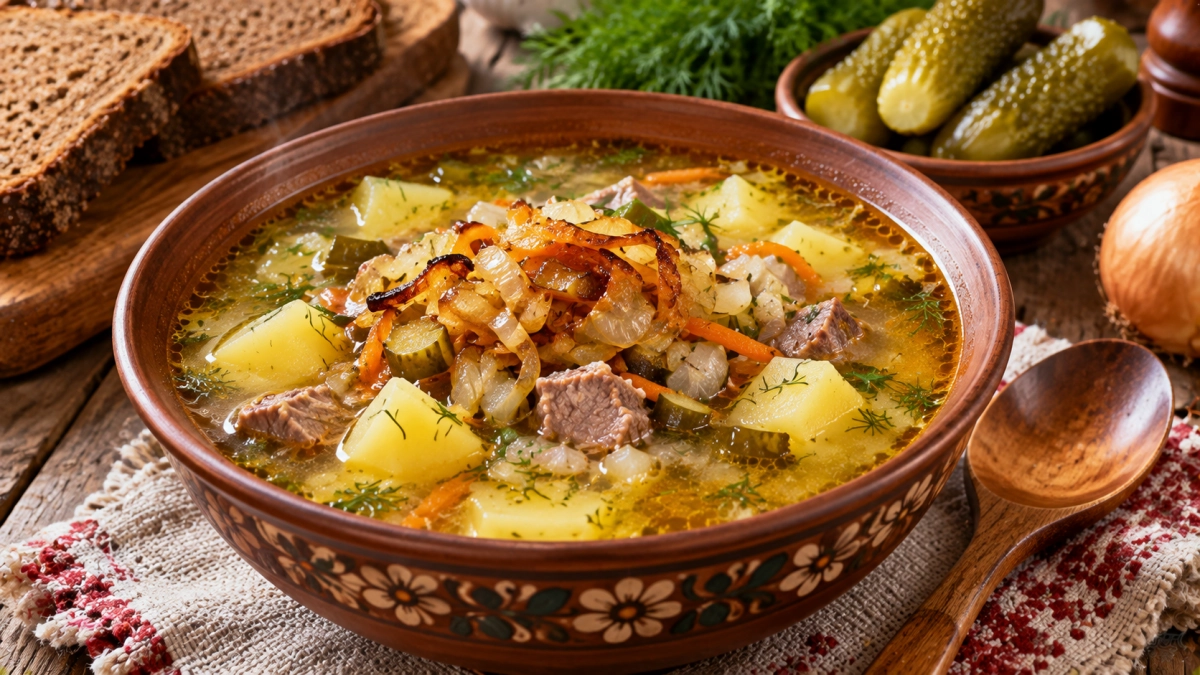 Варю огромную кастрюлю, и всё равно мало: суп по-польски вкуснее рассольника, а готовить проще