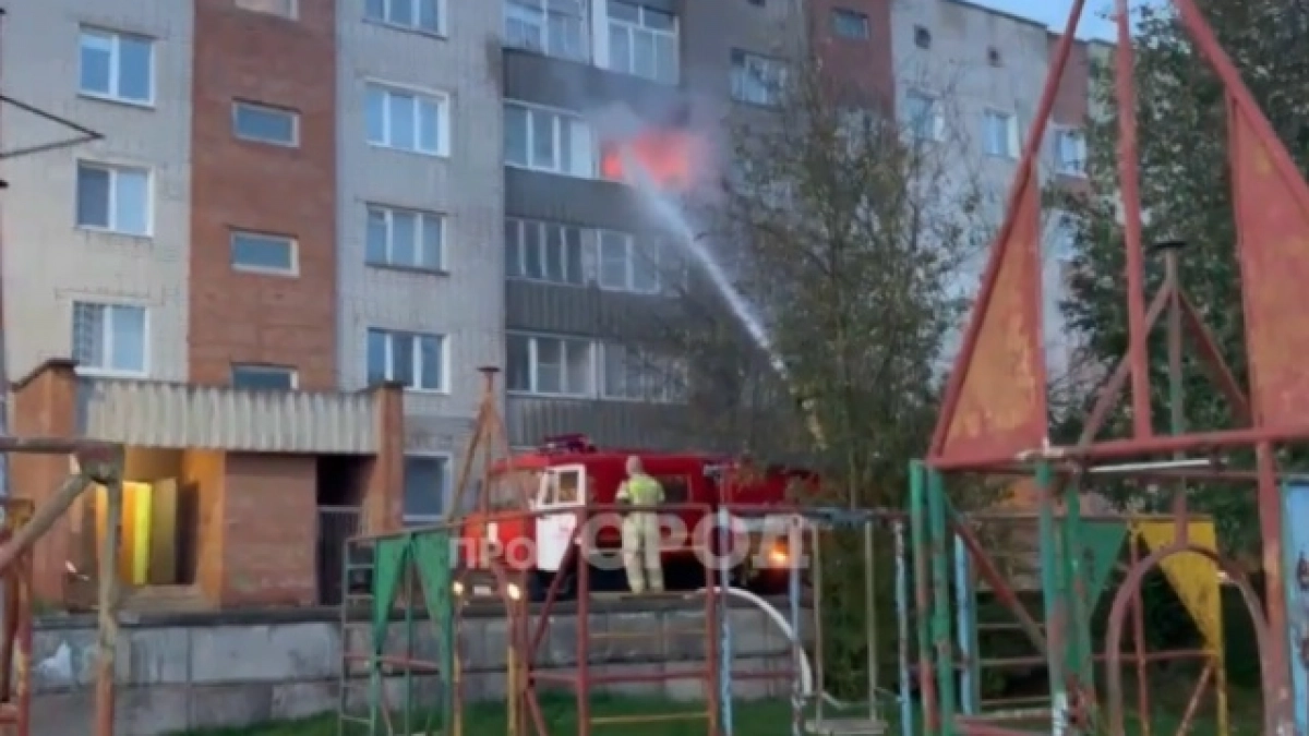 В Кирово-Чепецке в страшном пожаре погиб местный житель