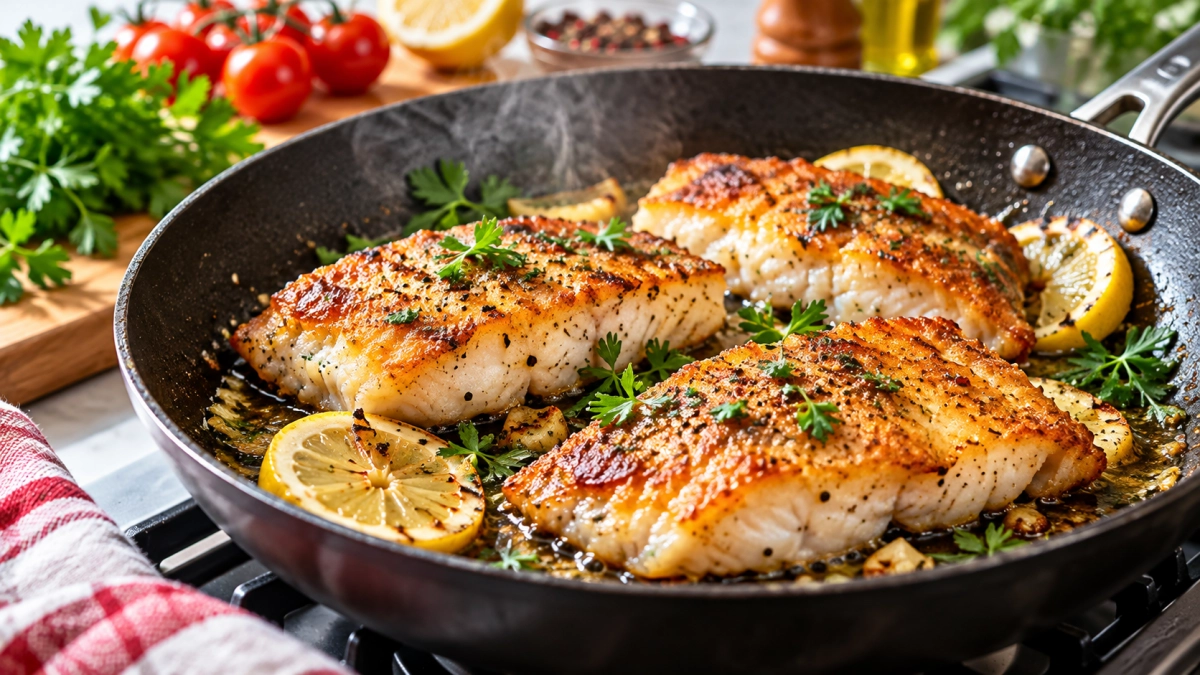 Давно забыла про обычную муку при жарке рыбы: кукурузная даёт корочку, которая хрустит и не превращается в кашу
