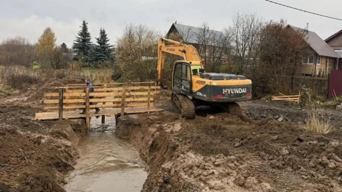 В Нововятске началась реконструкция моста через Хлыновку