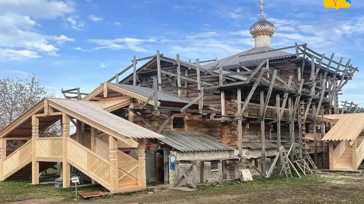 В Вятских Полянах реставрируют старинный храм