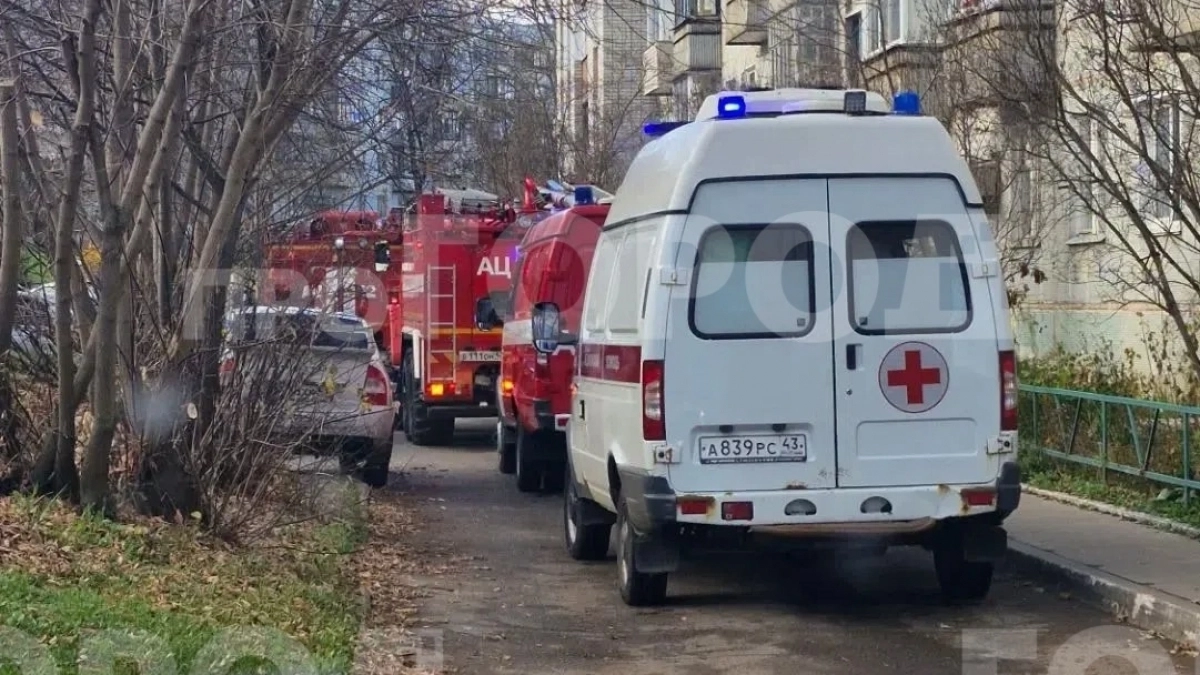В Кирово-Чепецке после пожара в пятиэтажке госпитализировали мужчину