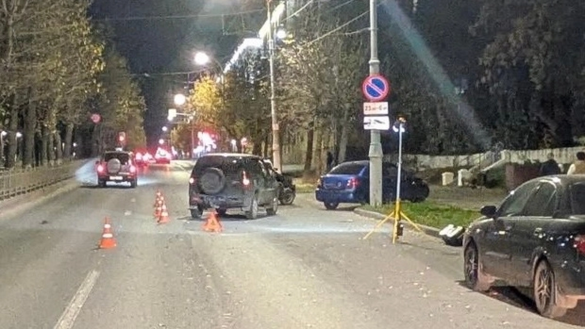Трехмесячный младенец попал в жесткую аварию в центре Кирова