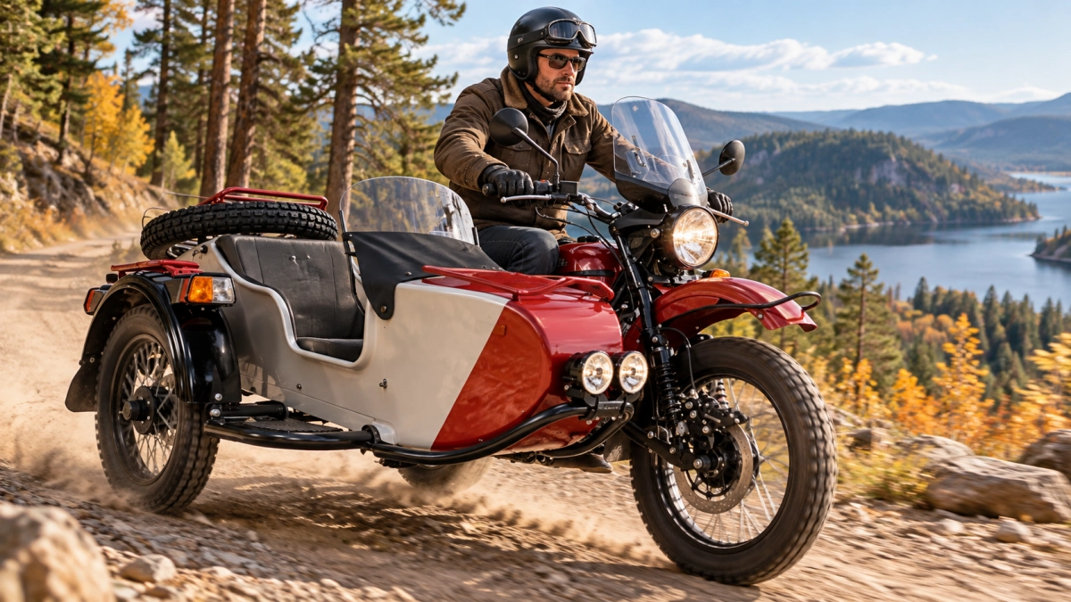 Ural Gear Up Expedition: не просто мотоцикл с коляской — чем удивляет внедорожная спецверсия