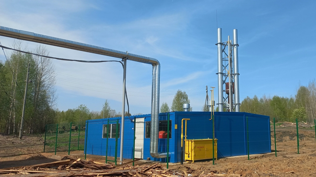 В селе Медяны Кировской области подключили к газу блочно-модульную котельную