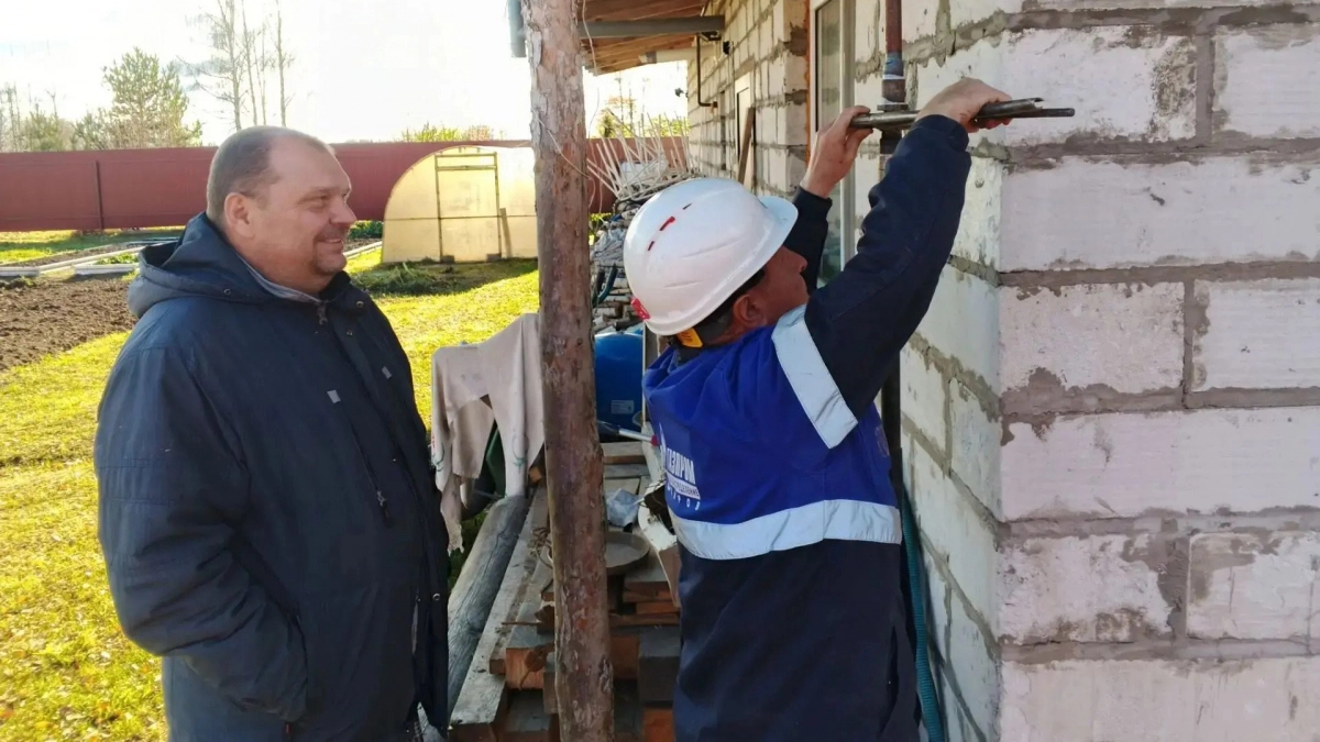 В деревне Рай Кировской области газифицированы первые домовладения