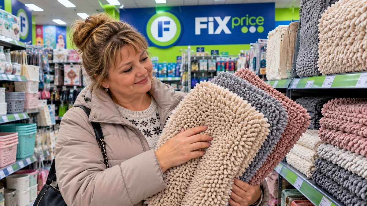 Купила 10 «ковриков-барашков» в Fix Price: продавщица удивилась такому количеству, а дома сделала из них 3 уютные вещи