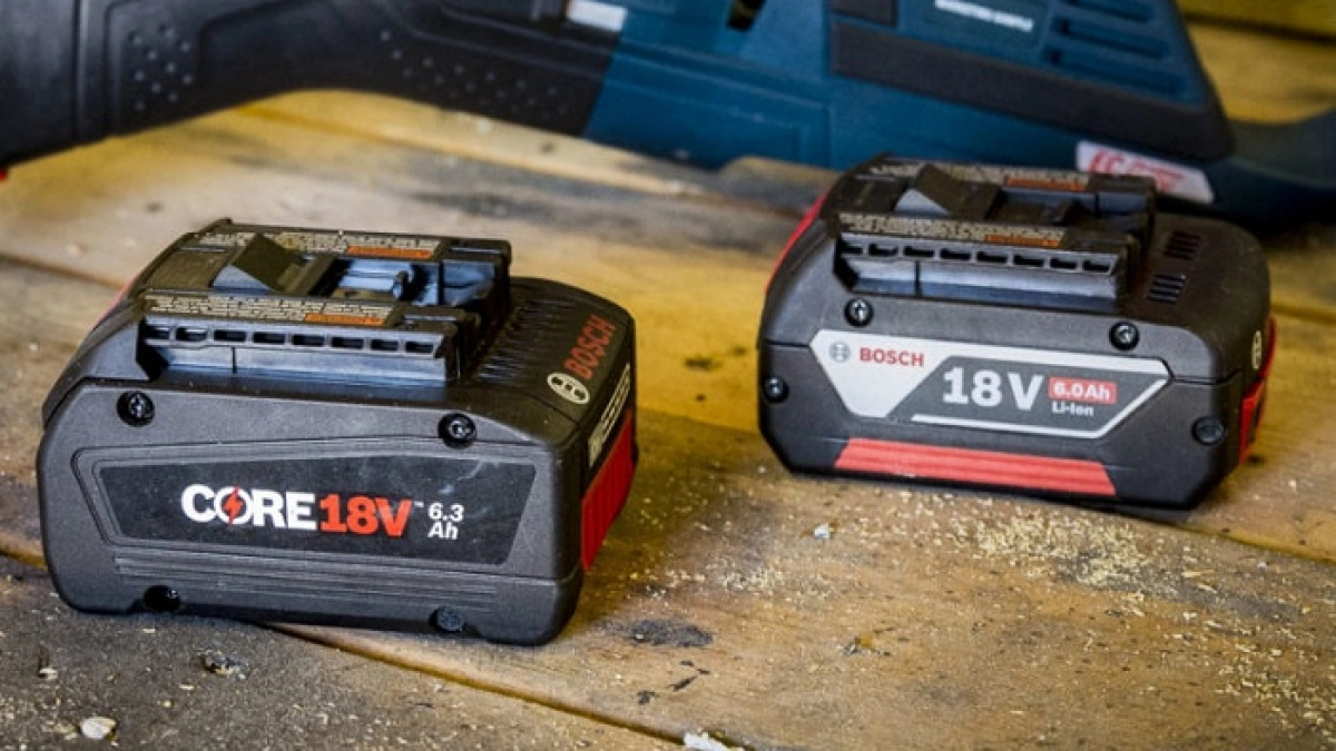 Обзор улучшенных аккумуляторных батарей Bosch Core 18V