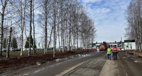 Новые остановки, тротуары и разметка: как преобразится дорога в Кировской области к аэропорту "Победилово"