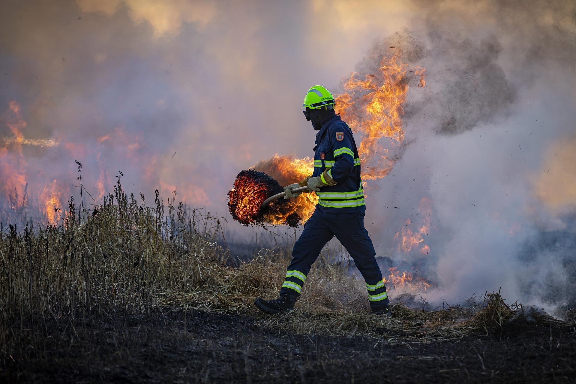 В Кировской области потушили крупный лесной пожар