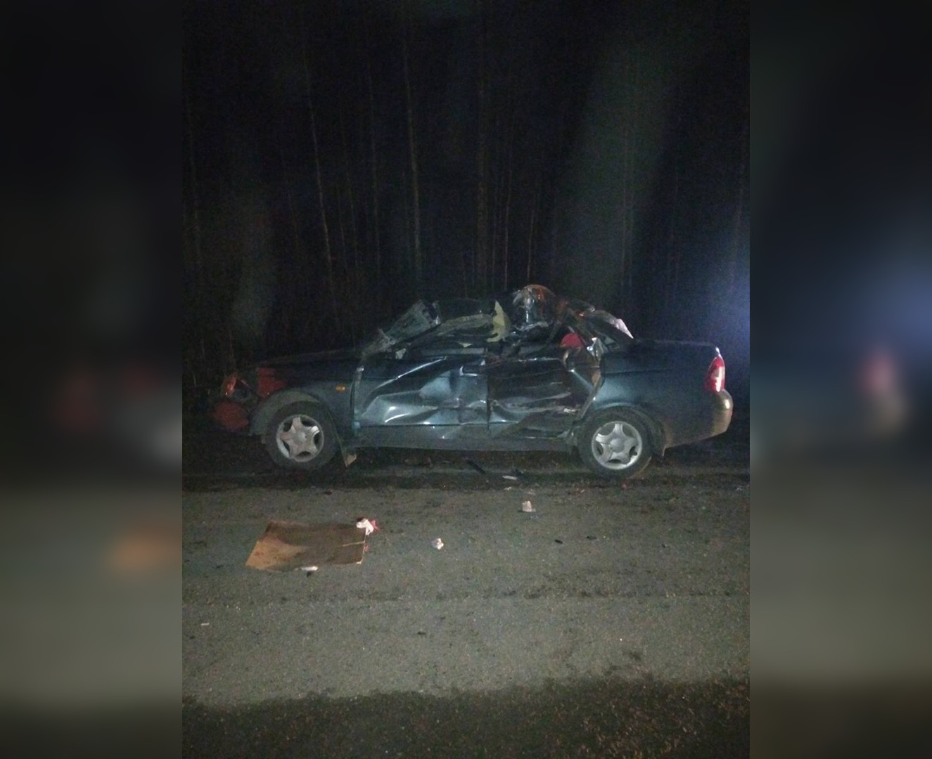 В Кировской области в ДТП погиб водитель, пострадали две женщины и двухлетний малыш