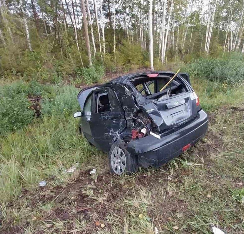 В аварии на трассе Кировской области четыре человека получили травмы