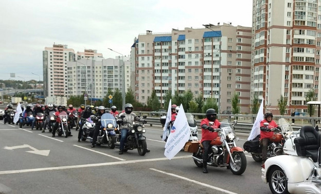 Кировские байкеры провели мотопробег в поддержку донорства