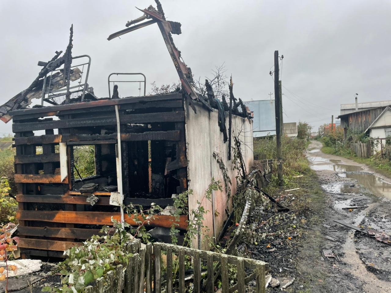 В Кировской области огонь унес жизнь женщины