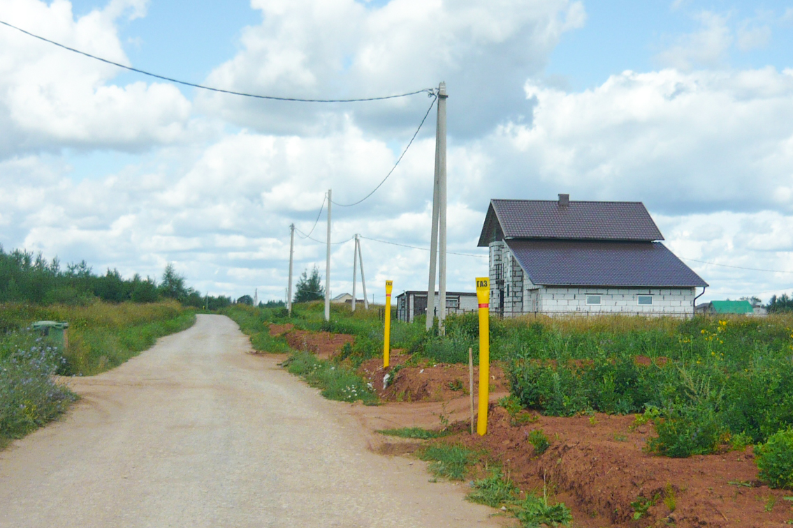 В Кировской области построен газопровод для догазификации деревни Головизнины