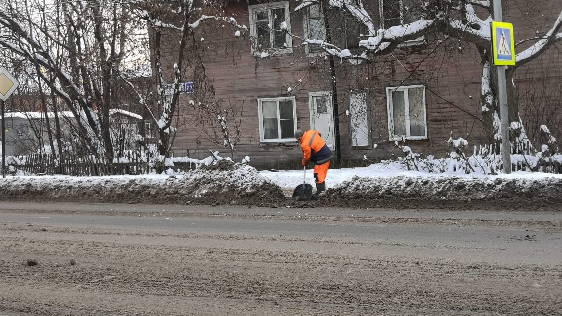 Есть слабые места: в администрации города оценили качество уборки улиц от снега