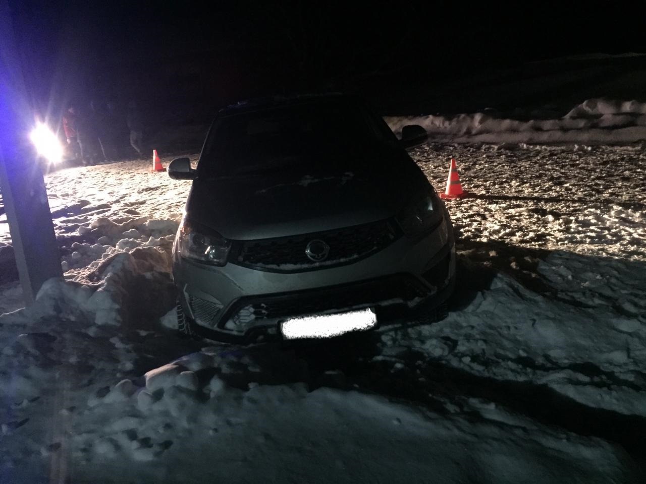 В Кировской области пьяный водитель на SsangYong сбил трех пешеходов