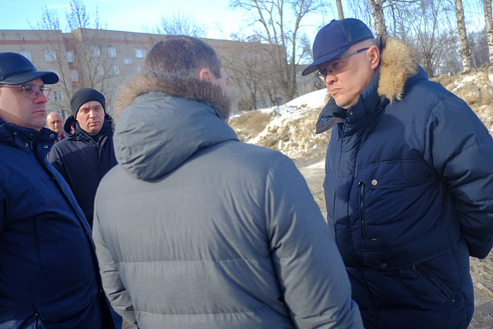 Александр Соколов поручил разработать систему водоотведения в Котельниче