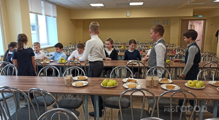 В школах Кирова запретили исключать из меню горячее питание