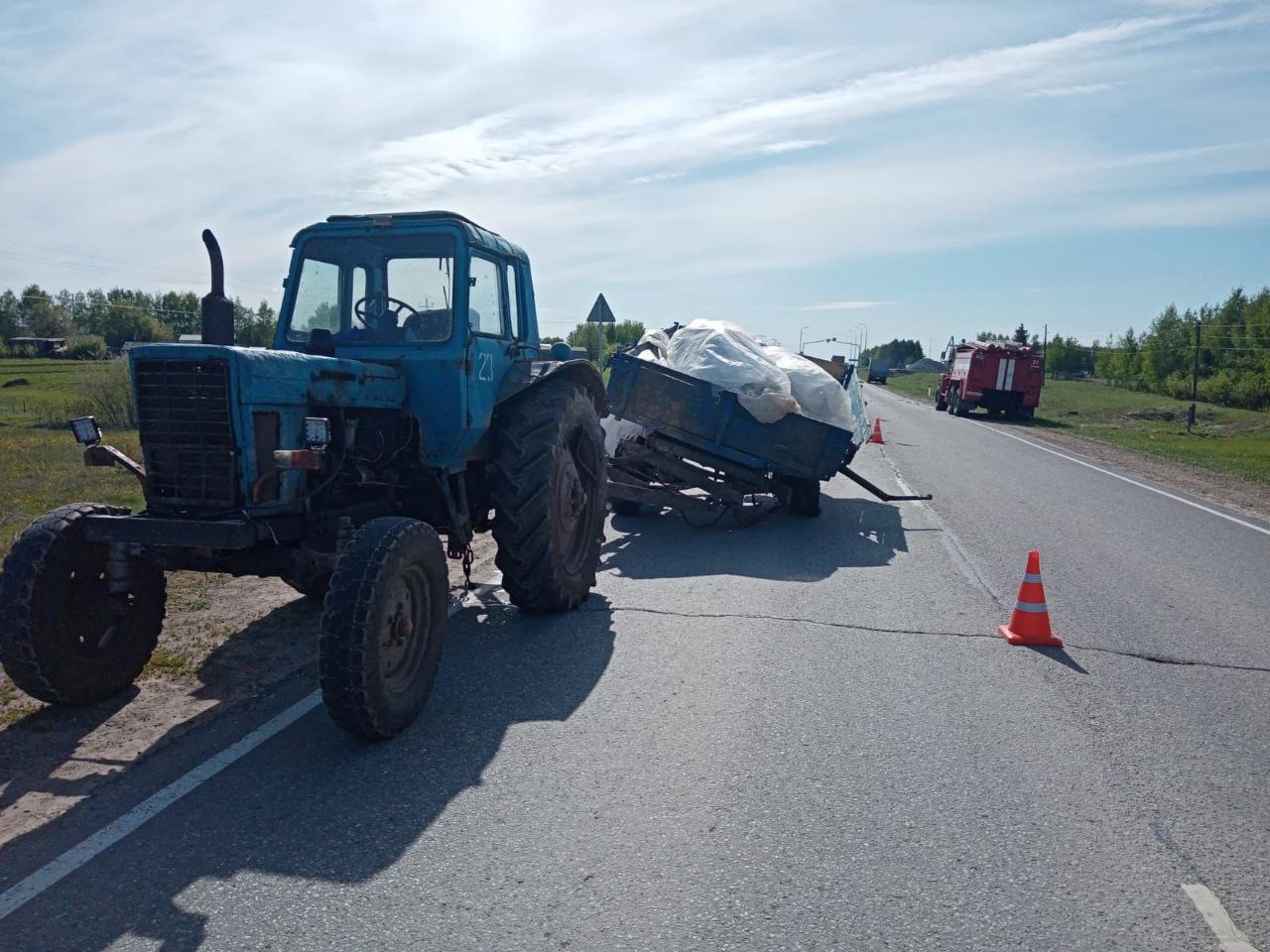 Появились подробности смертельного ДТП в Малмыжском районе с трактором