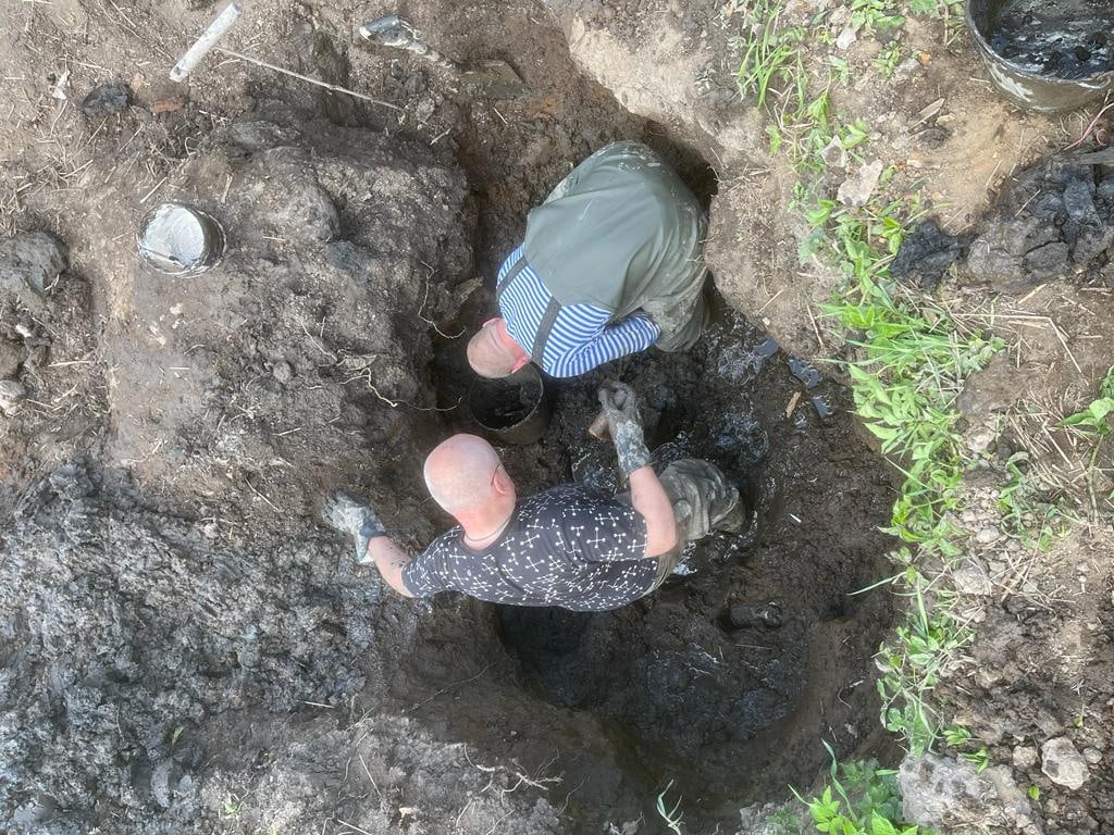 Череп и кости: останки кировского бойца ВОВ нашли при раскопках под Санкт-Петербургом 