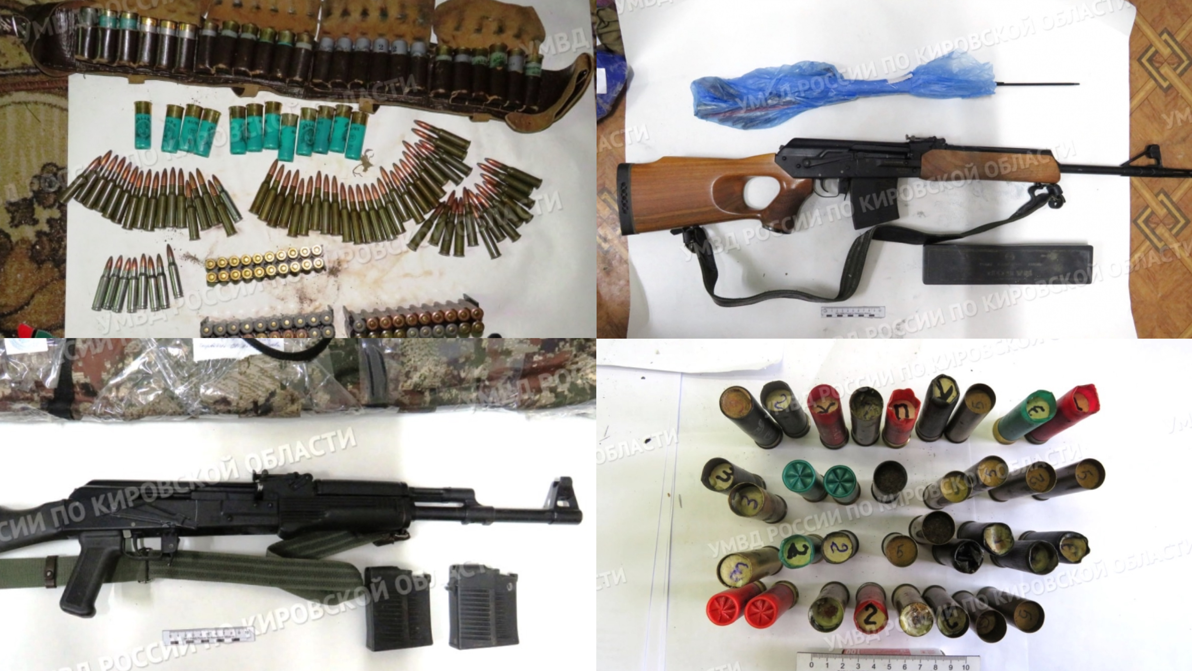 Житель Кировской области незаконно хранил ружья, взрывчатые вещества и более 700 патронов 