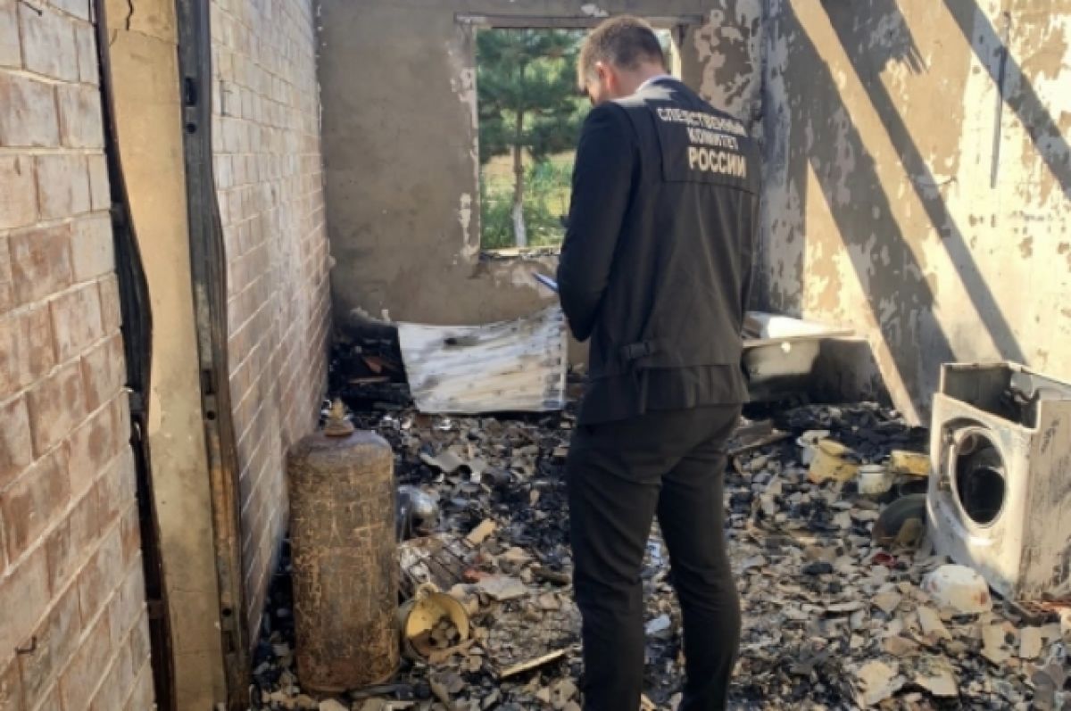 В Кировской области на пепелище нашли обгоревший труп мужчины